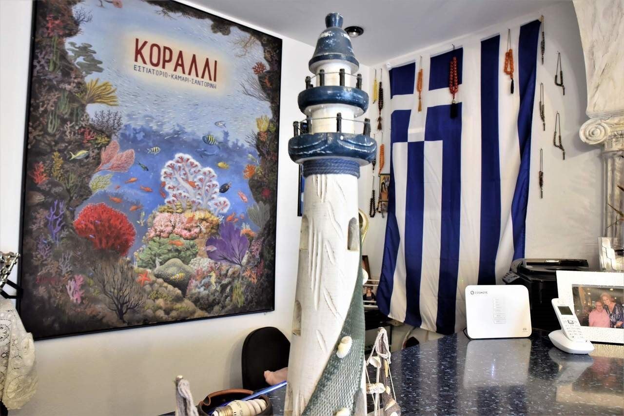 Hotel Koralli Kamári Exterior foto